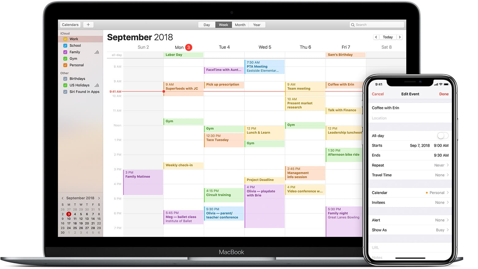 free calendar app for mac os